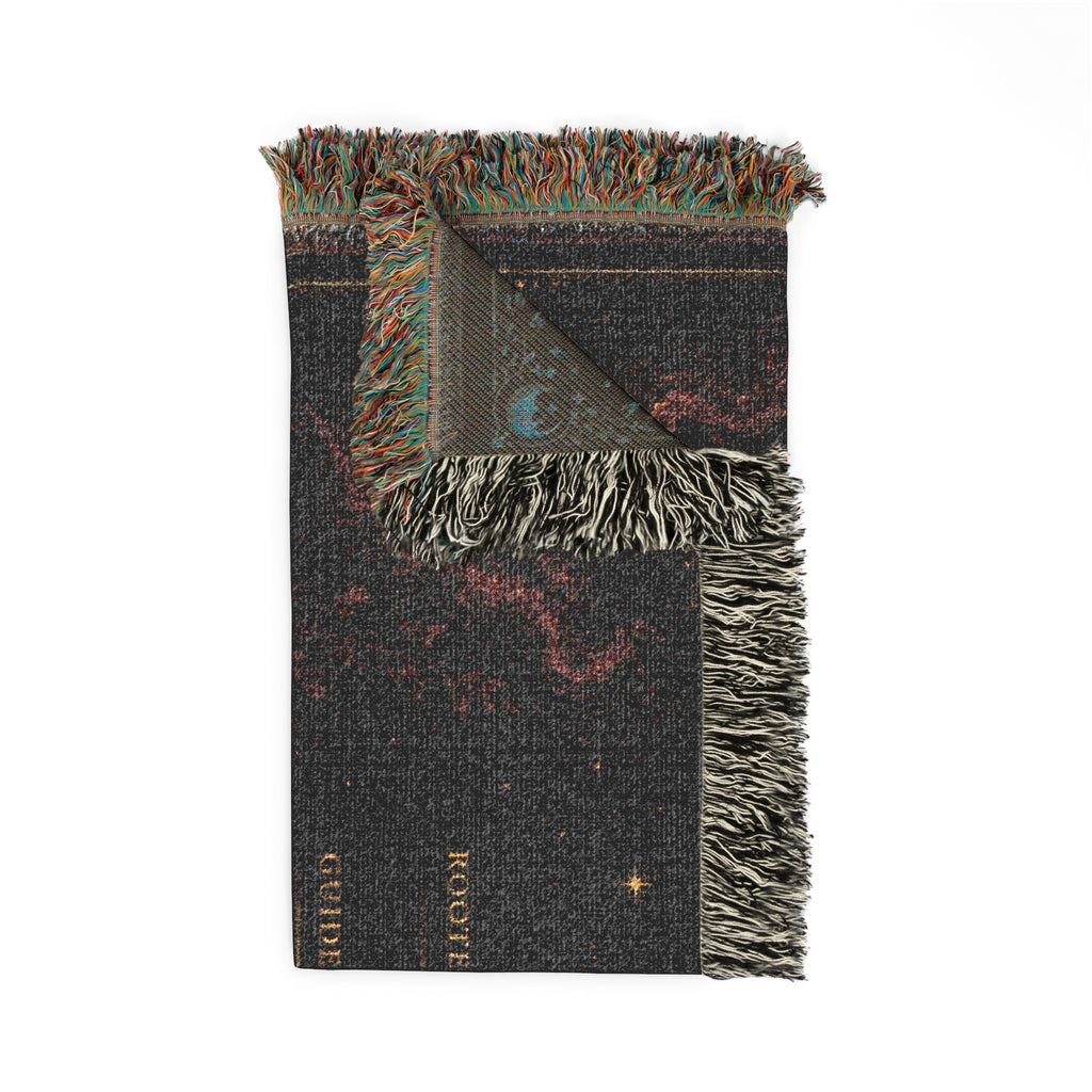 Woven Blanket — Mystical Crescent Tree Tapestry Throw