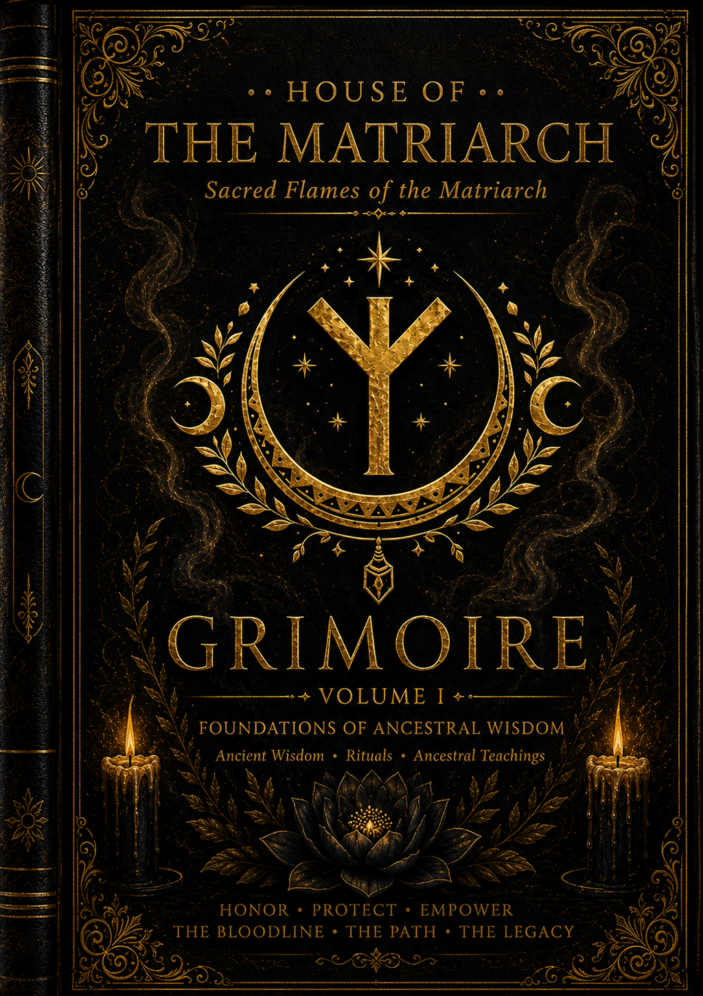 Sacred Flames of the Matriarch: Grimoire Volume 1 Foundation Of Ancestral Wisdom